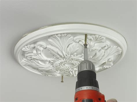 changing a ceiling rose fitting